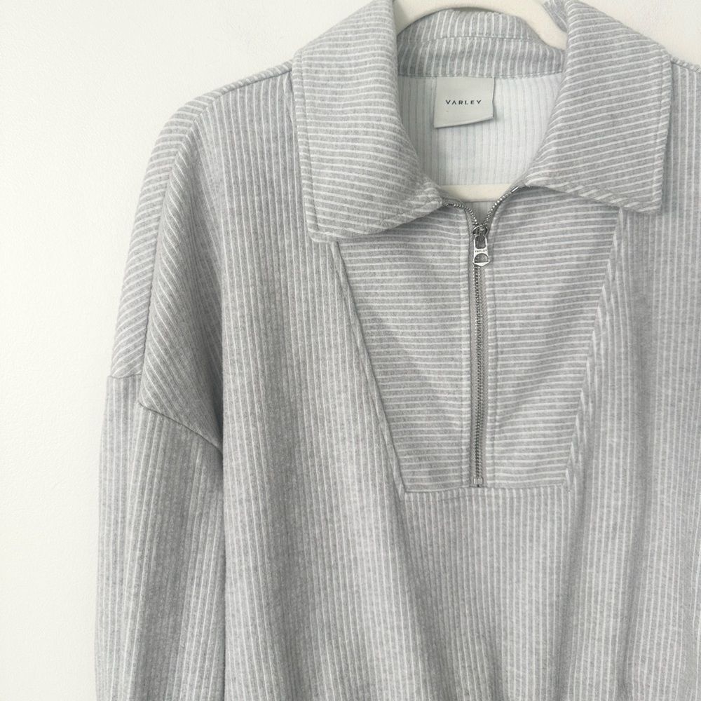 Varley Blair Half Zip Cord Sweatshirt L - Picture 3 of 9